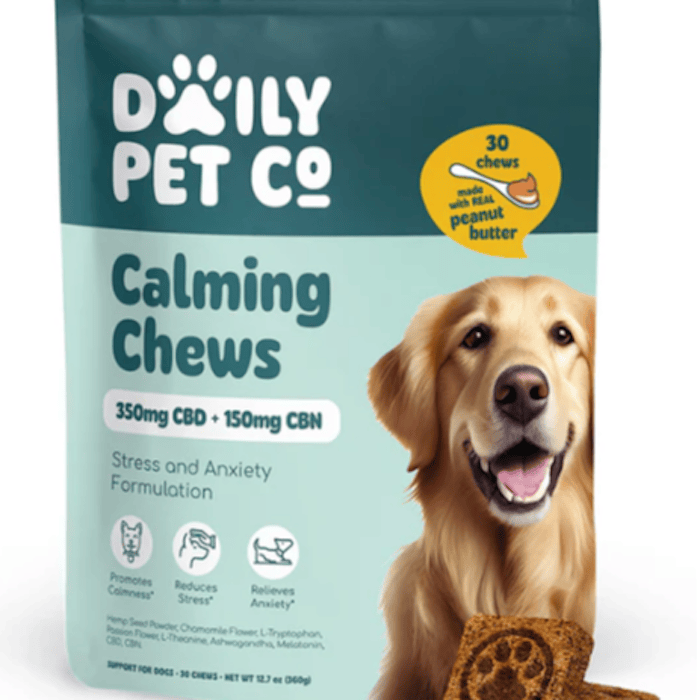 Daily Pet Co. Calming Dog Chews with 350mg CBD