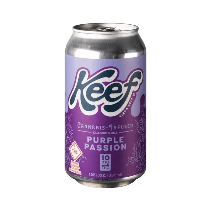 Keef Purple Passion 10mg THC Grape Soda