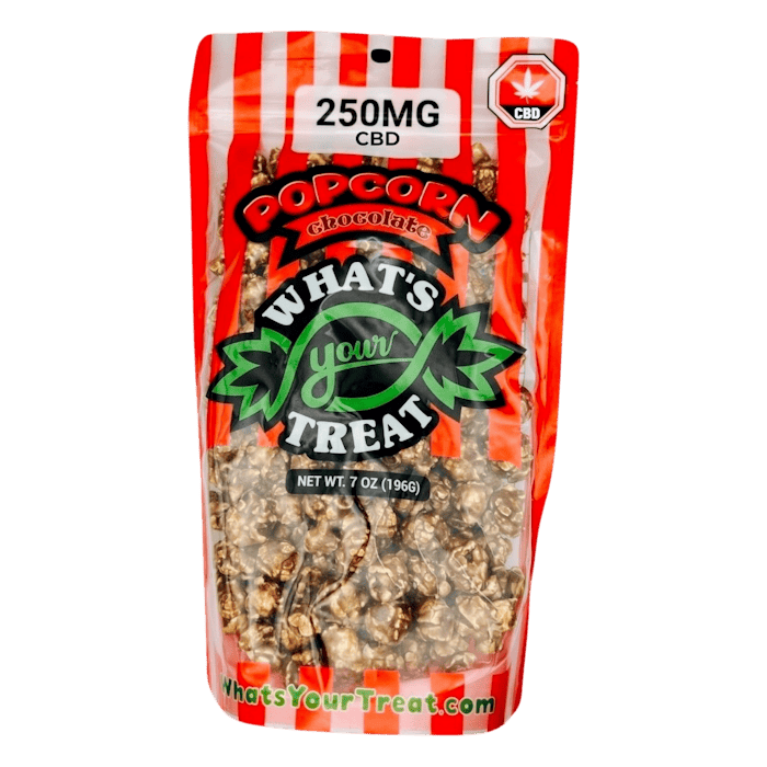 What's Your Treat - Chocolate 250mg CBD Popcorn